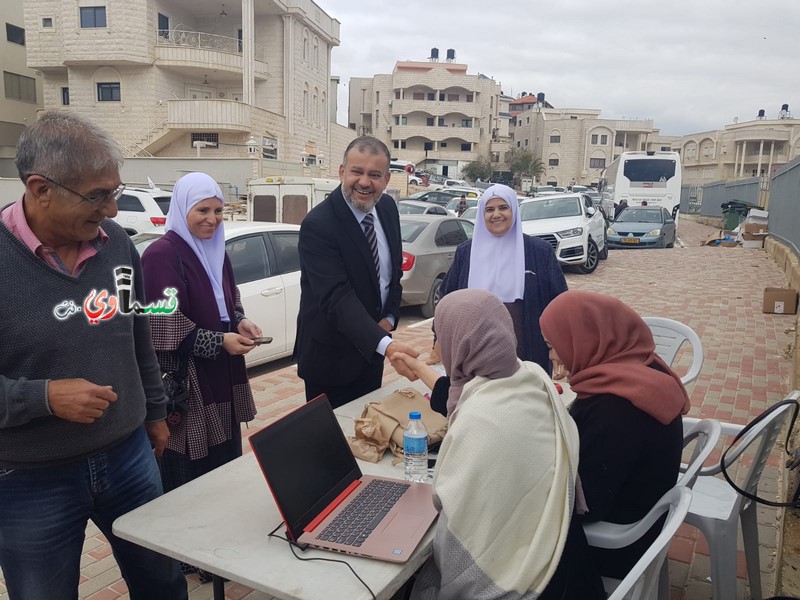 فيديو: الرئيس عادل بدير والنائب وليد طه في جولة إلى صناديق الاقتراع في مدارس المدينة ويؤكدون : كفرقاسم لن تخذل المشتركة اخرجوا وصوتوا 